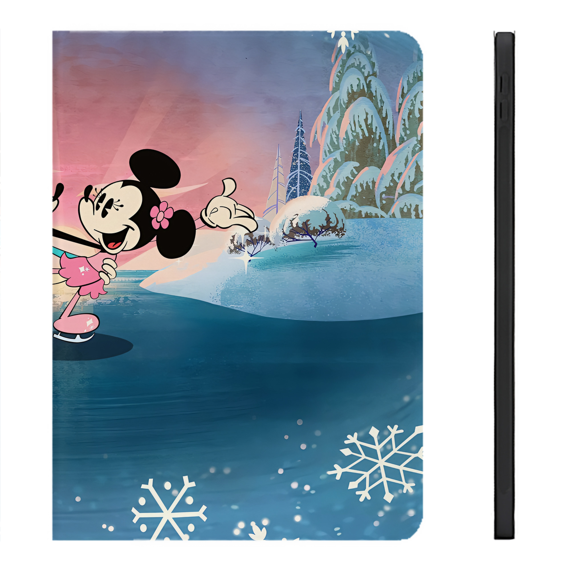 （画像用） ミッキーマウス Mickey Mouse IPadケース ペンホルダー付き ブックスタイルデザイン